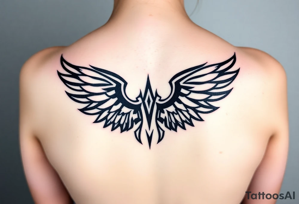 Wings tattoo idea