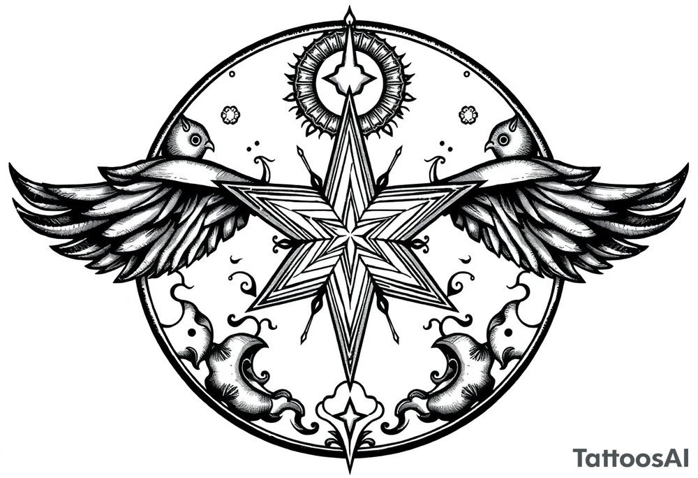 Reincarnation,nature,star, tattoo idea