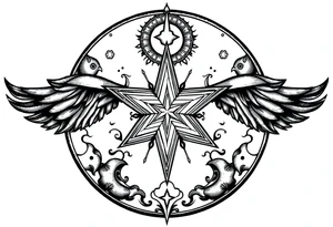Reincarnation,nature,star, tattoo idea