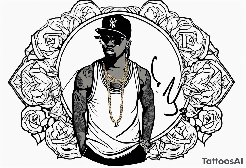 rappers tattoo idea