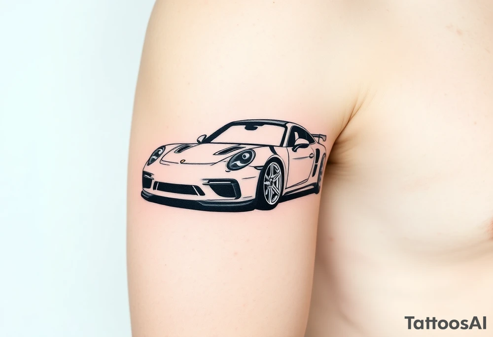 Make me something car related tattoo idea