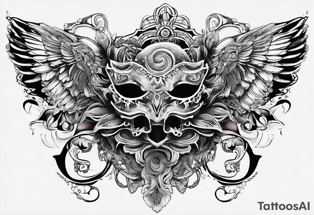 Dainty throat tattoo idea