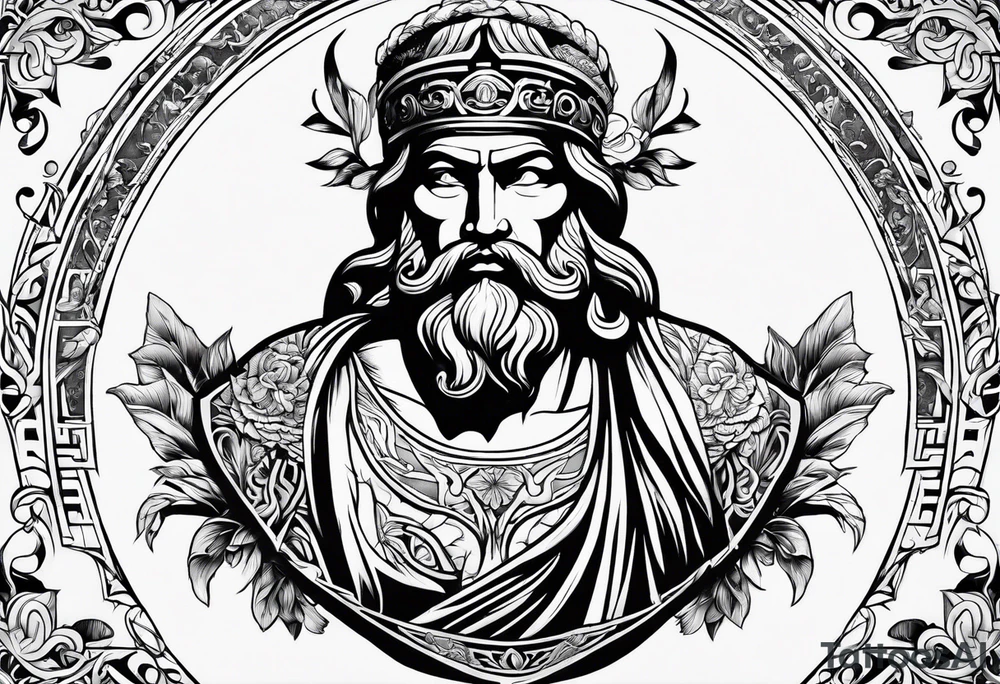 greek god tattoo idea