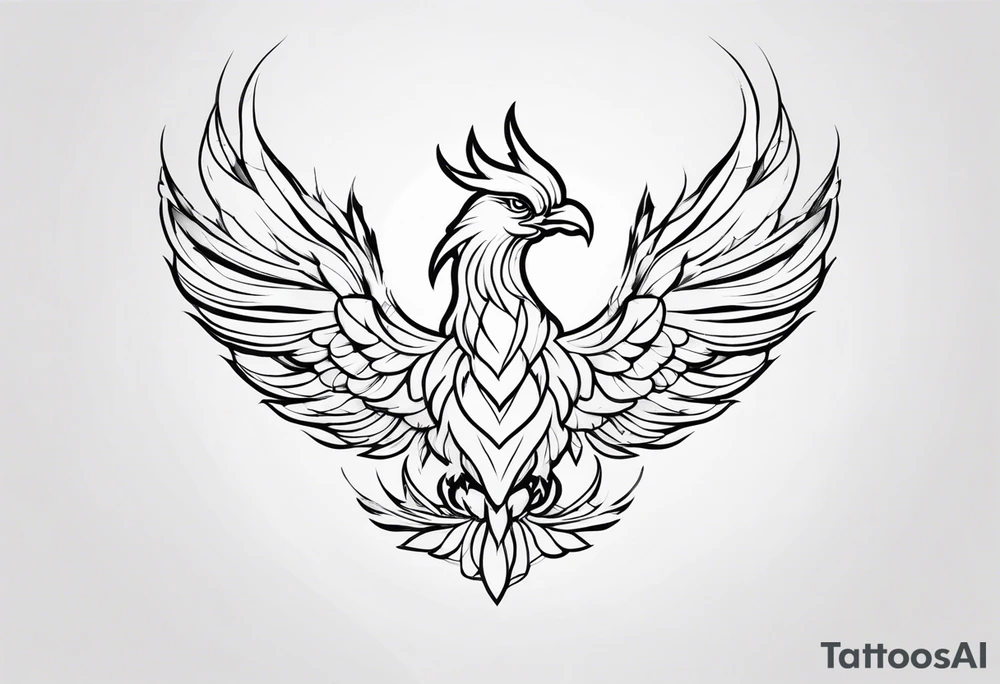 phenix tattoo idea