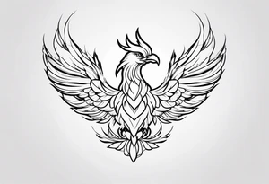 phenix tattoo idea