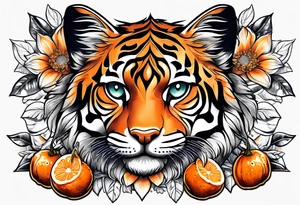 Clementine paw tattoo idea