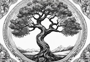tree of life tattoo idea