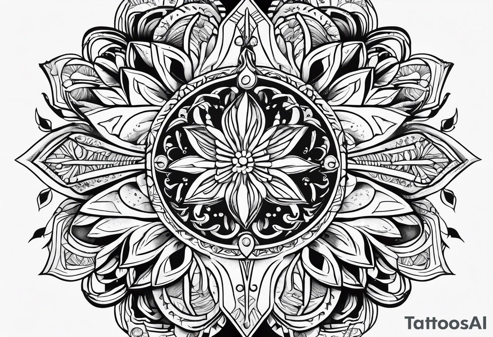 Symbol for mother Nordic tattoo idea