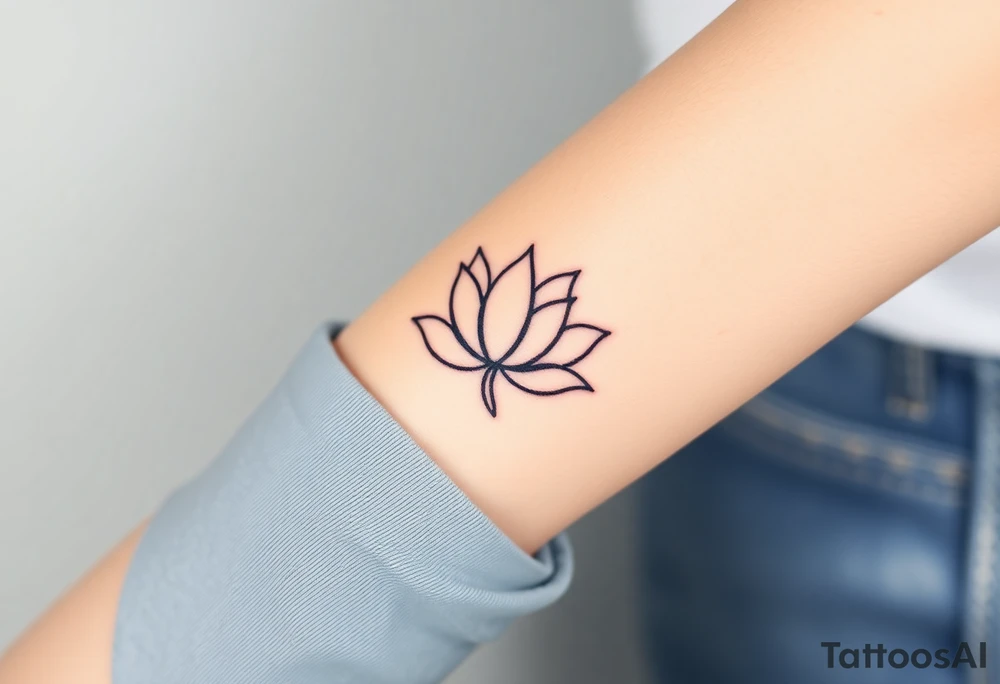 Lotus tattoo idea