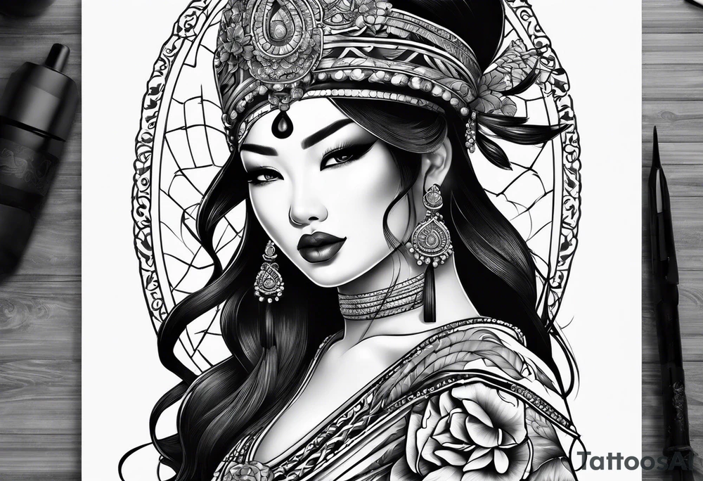 Kikimora tattoo idea