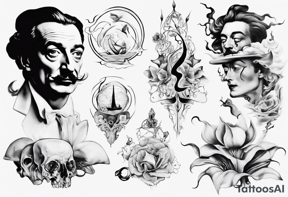 Dali’s dream tattoo idea