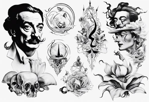 Dali’s dream tattoo idea