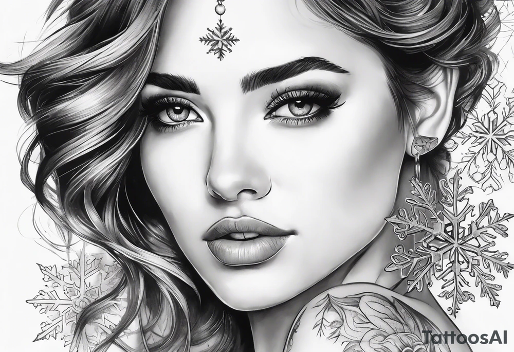 Snowflakes, small tattoo idea
