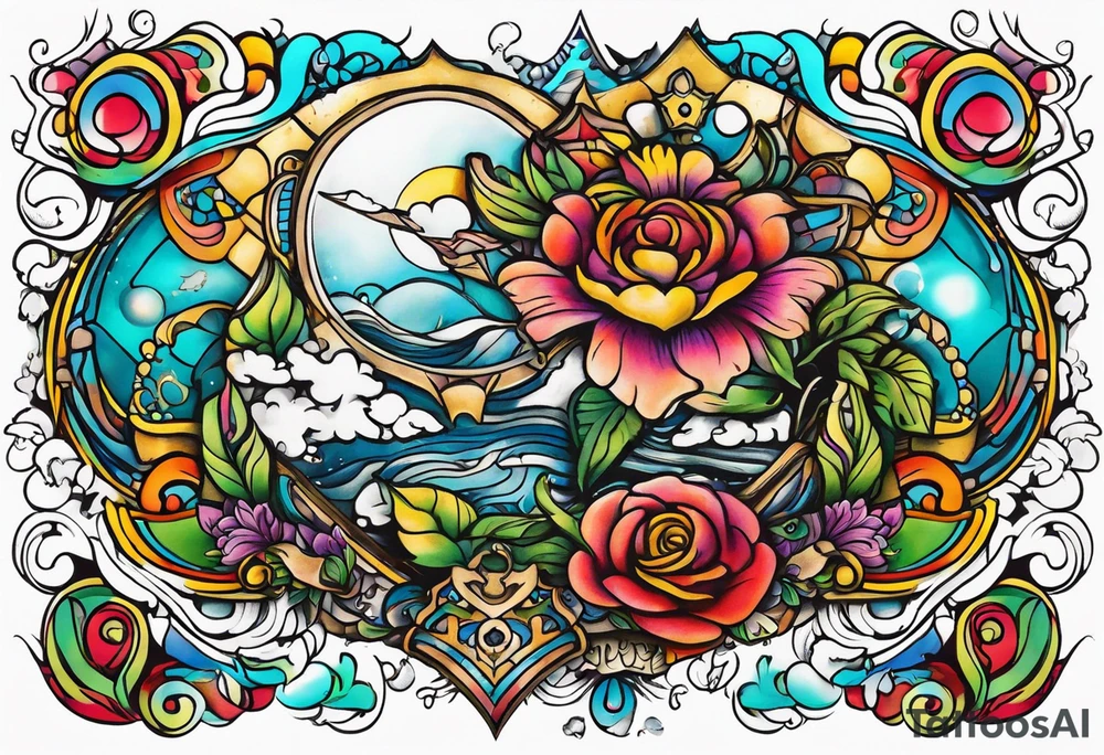 antique shop tattoo idea