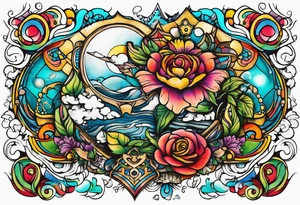 antique shop tattoo idea
