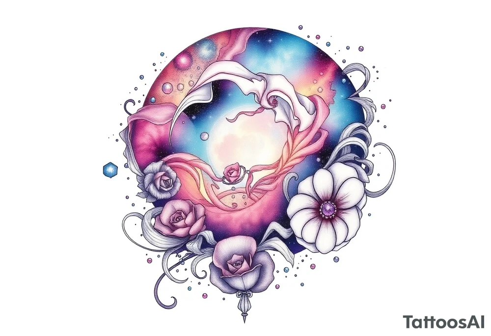 Universe tattoo idea