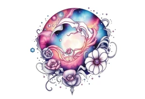 Universe tattoo idea