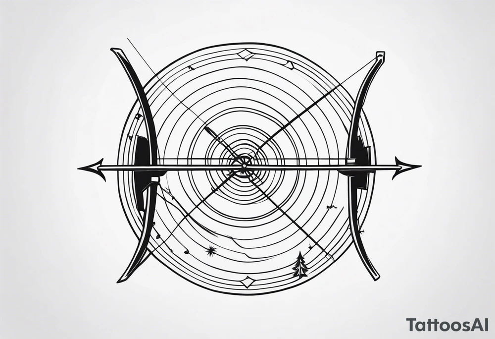 archery tattoo idea
