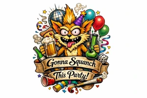 Squanch going to squanch this party tattoo idea