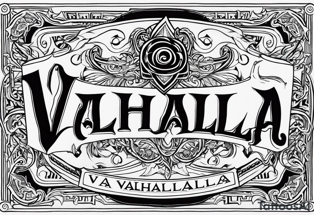 Valhalla tattoo idea