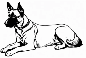 Belgian malinois, Scottish terrier, border collie, papillon tattoo idea