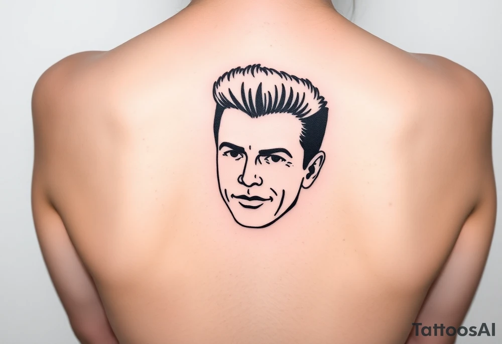 Never Gonna Give You Up Rick Astley meme tattoo idea