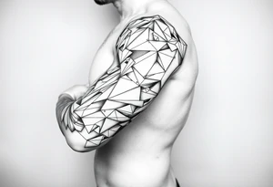 geometric tattoo idea