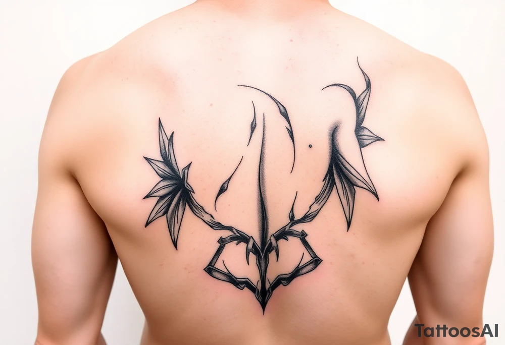 female nude sex dominiatrix, hip sized tattoo idea