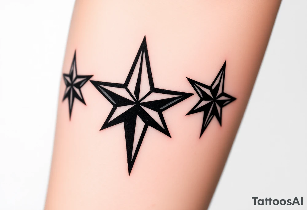 Stars tattoo idea