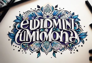 Eudiamonia tattoo idea