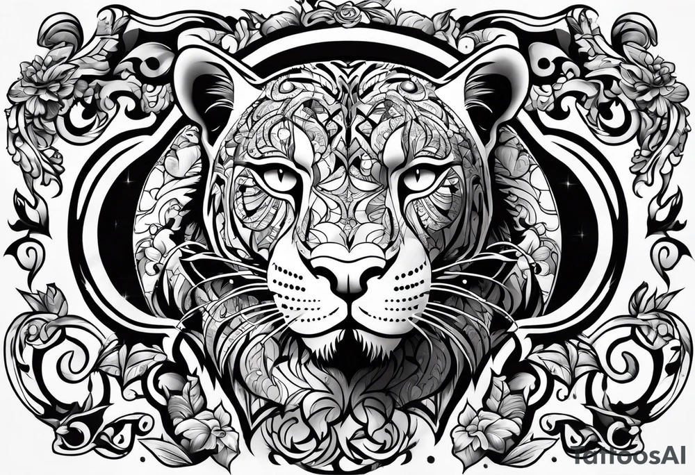 panther tattoo idea