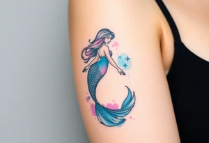 Mermaid tattoo idea