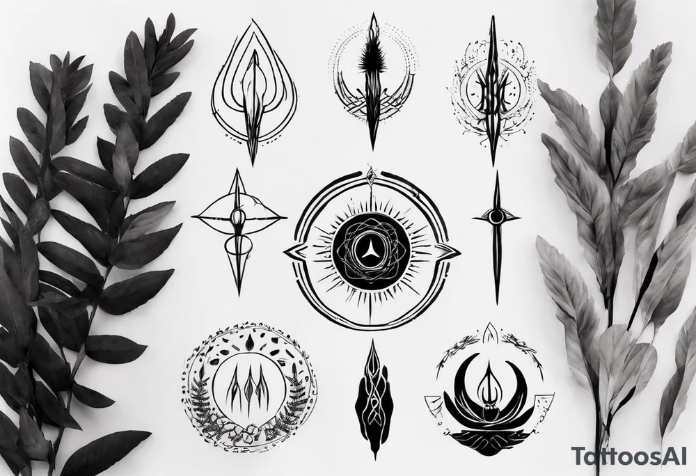 The Awen tattoo idea