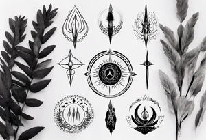 The Awen tattoo idea