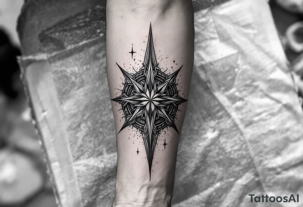 the evenstar from arwyn from lord of the rings tattoo idea