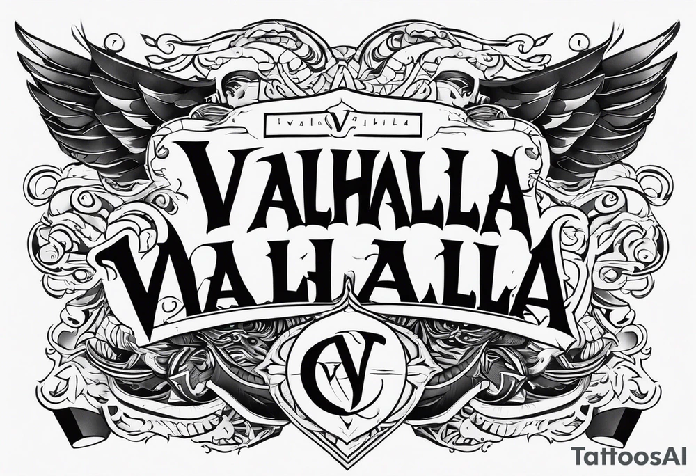 Valhalla tattoo idea
