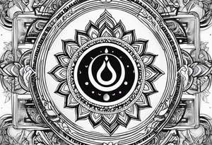 Chakras tattoo idea