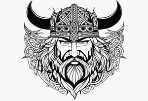 Viking neck peice tattoo idea