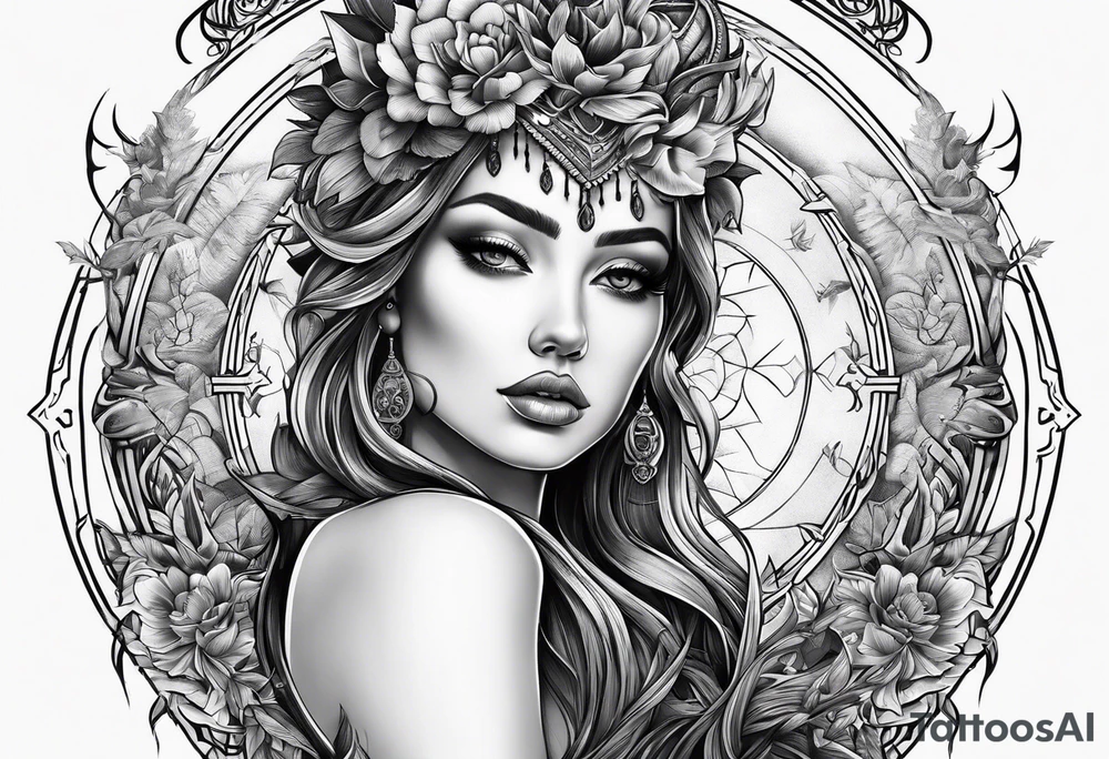 wisdom growth forgiveness loyalty enlightenment love respect tattoo idea