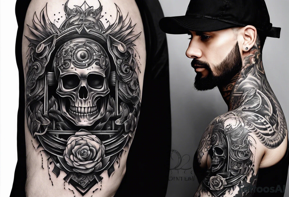 Father son tattoo idea