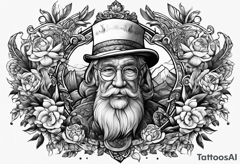 Grandpa passing tattoo idea