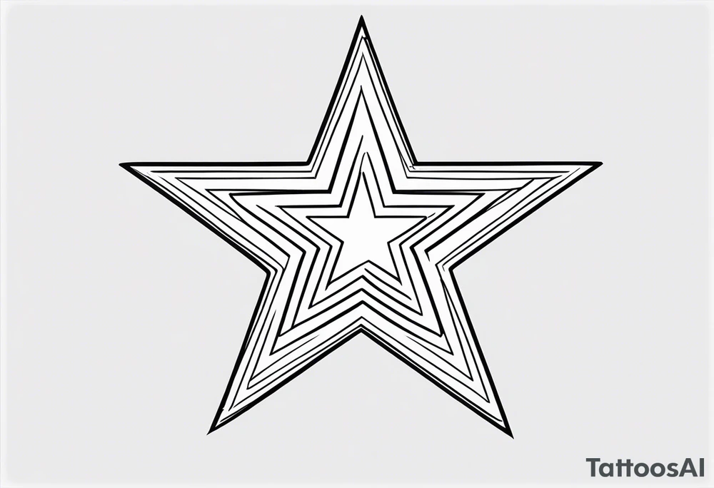 dallas cowboy star tattoo idea