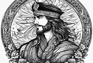 Unconditional love man tattoo idea