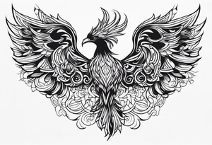 phenix tattoo idea