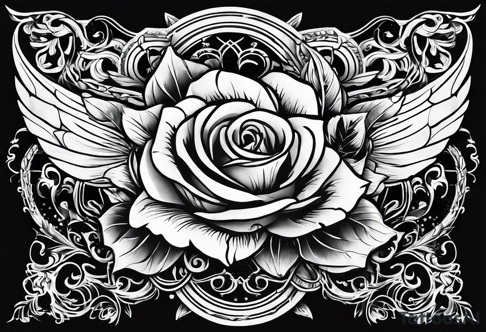 Let our Scars Fall in Love tattoo idea