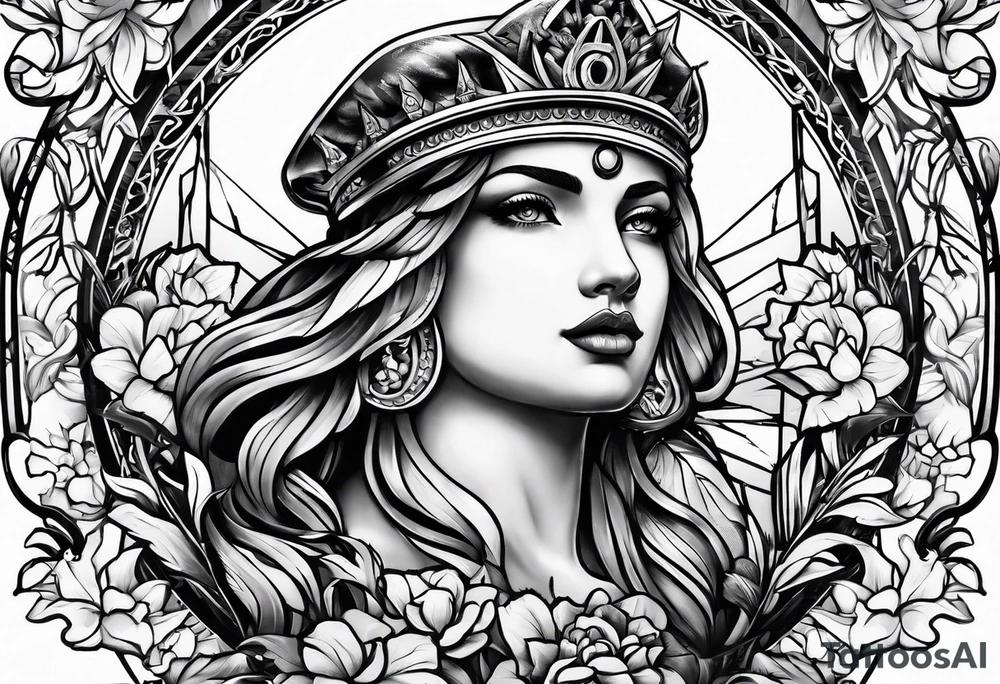justice tattoo idea