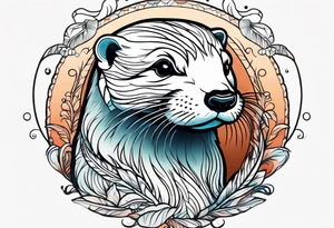 Otter tattoo idea