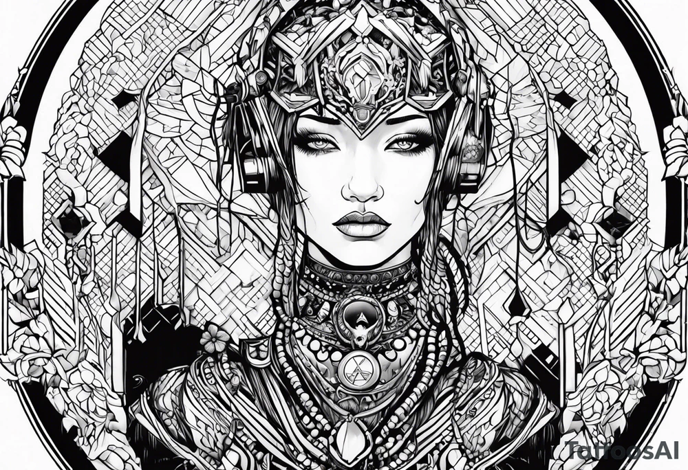 Love, Death & Robots tattoo idea