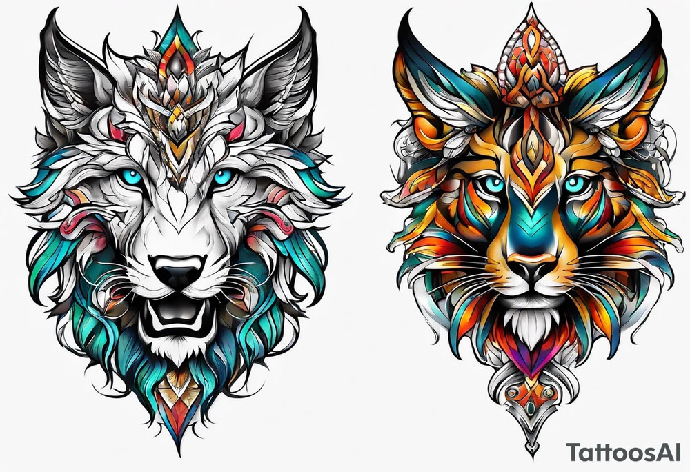 демон tattoo idea