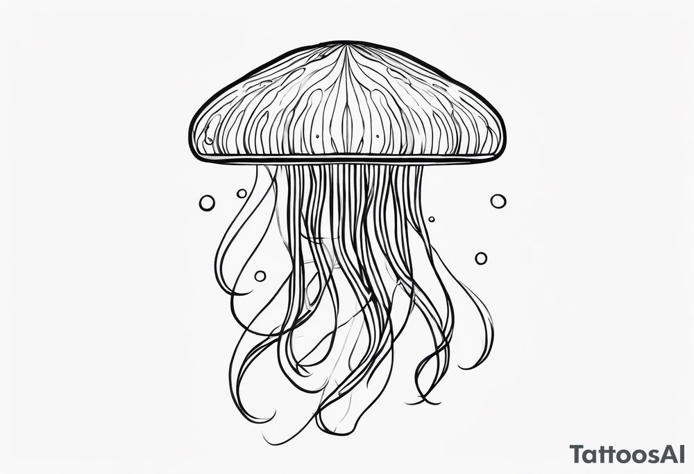 Jellyfish tattoo idea